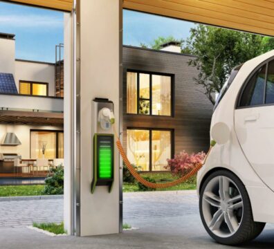 Borne de chargement voiture électrique carports