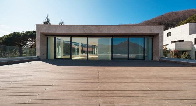 lames de terrasse en aluminium